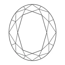 オーバルカット